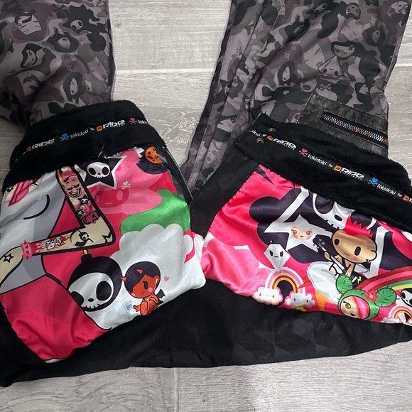 Tokidoki Ride Snowboard Pants Size M - Limited Edition - Picture 10 of 13